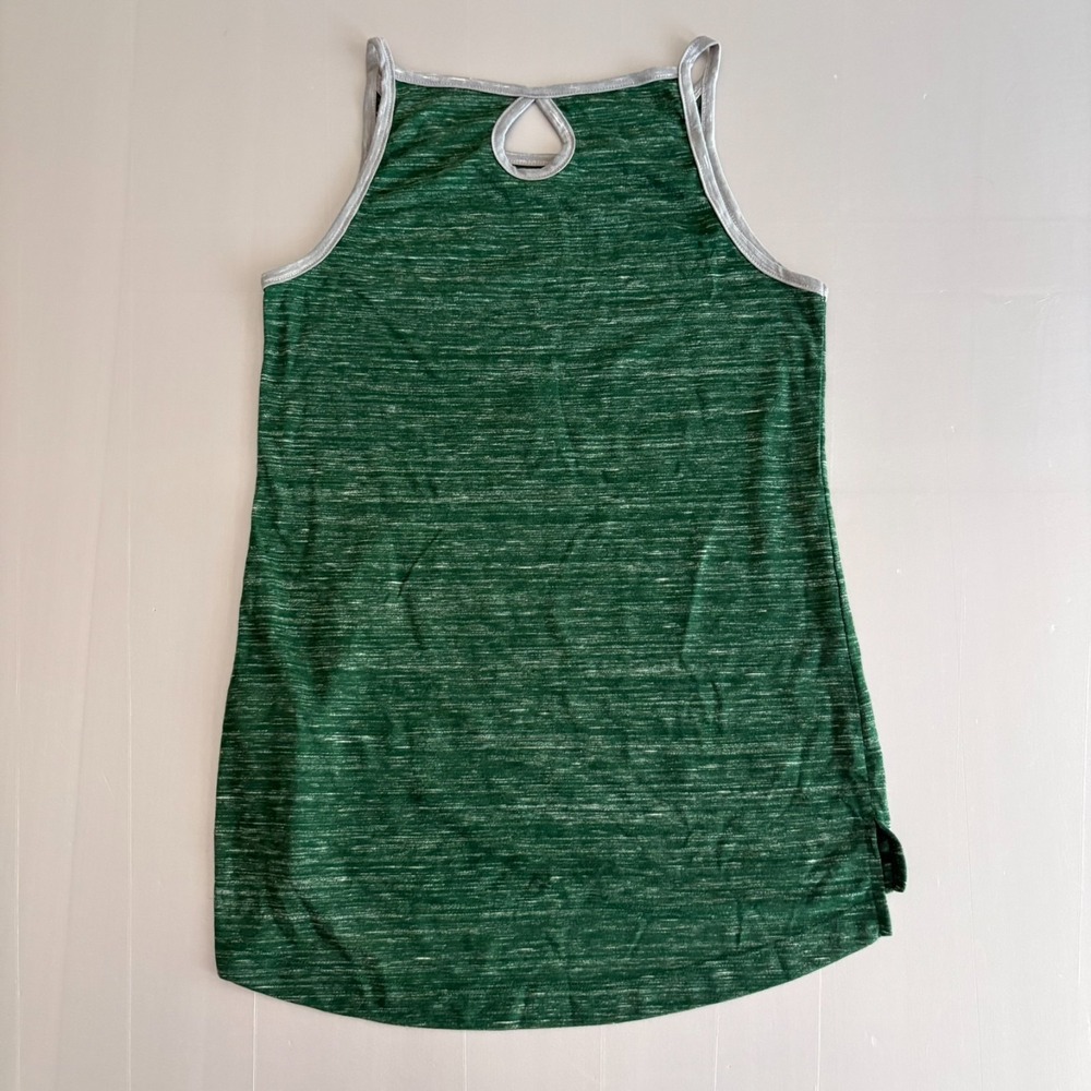 Adidas Miami Hurricanes Women's Green Sleeveless Tank Top Size S - Picture 2 of 9